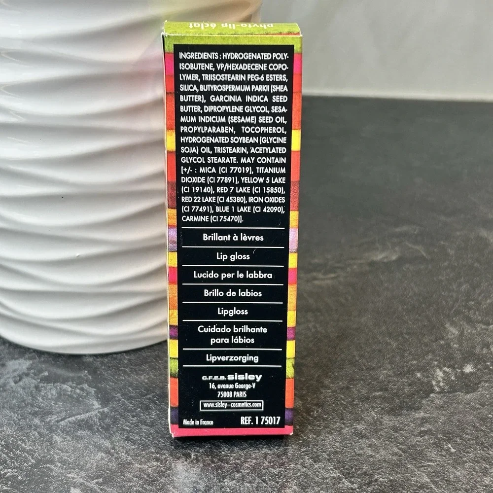 NEW Sisley Phyto Lip Eclat‎ Care Lipgloss - 7 GOLDEN Full Size HTF